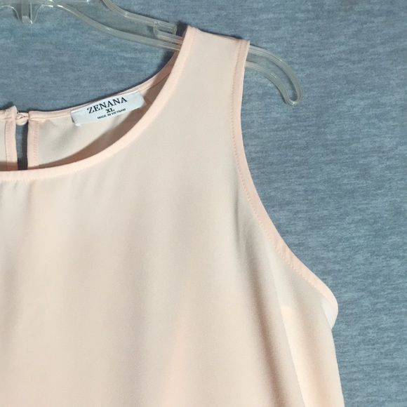 ZENANA Cool Summer Comfy Poly Spandex Stretch Oversized Long Line Tunic - Picture 5 of 13